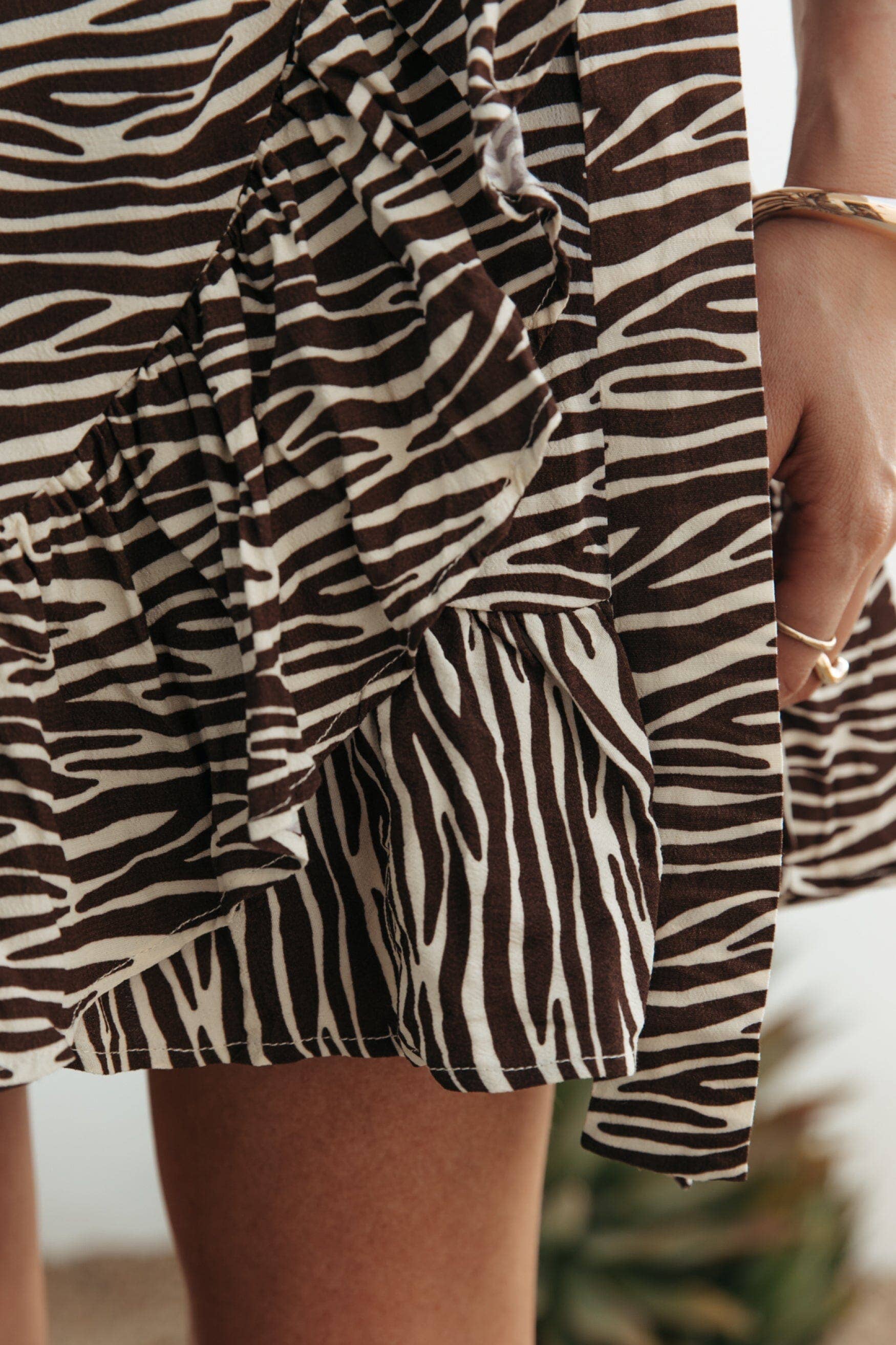 Telsi Wrap Dress S/S by Colourful Rebel Apparel Colourful Rebel