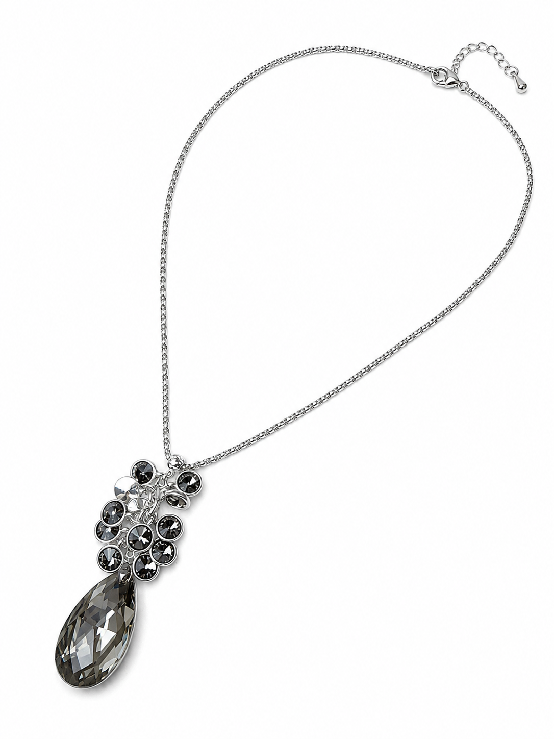 Crystal Drop Necklace Necklace King of Glitz