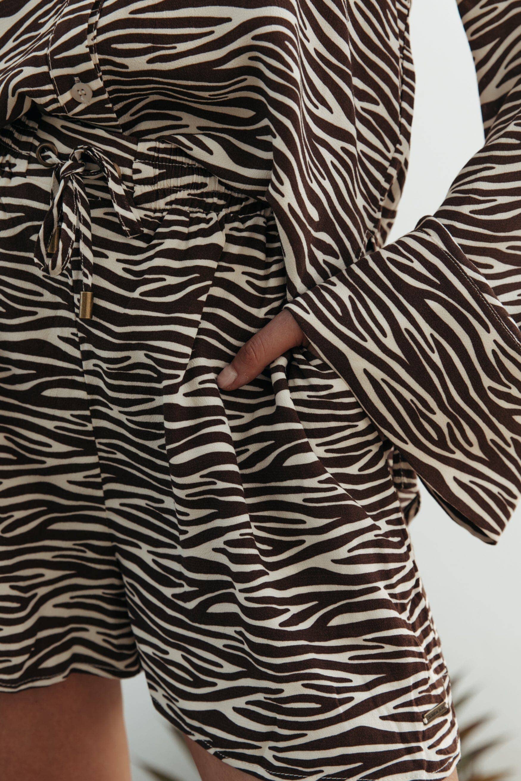 Tilly Shorts in Zebra by Colourful Rebel Shorts Colourful Rebel