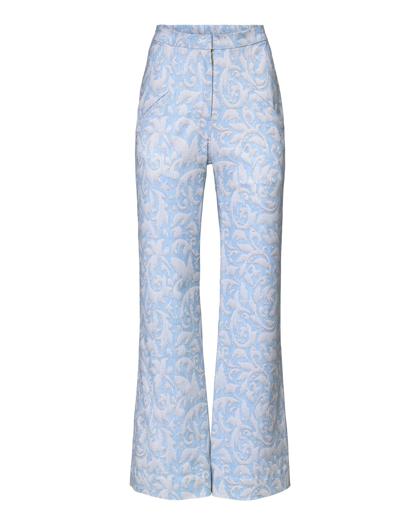 Twill Fit & Flare Trouser by Hilary MacMillan