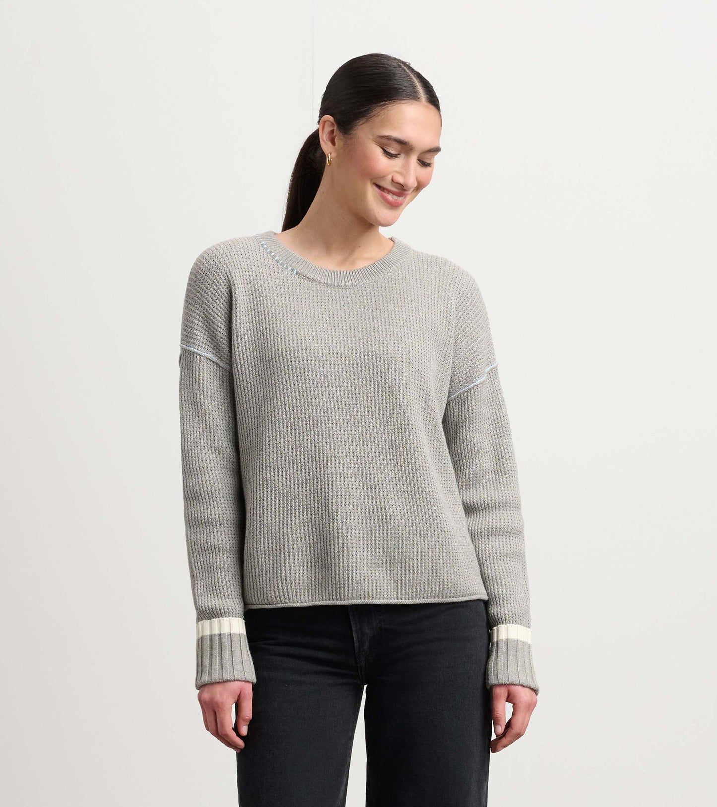 Crew Neck with Drop Shoulder Knit by Hatley Sweater Hatley
