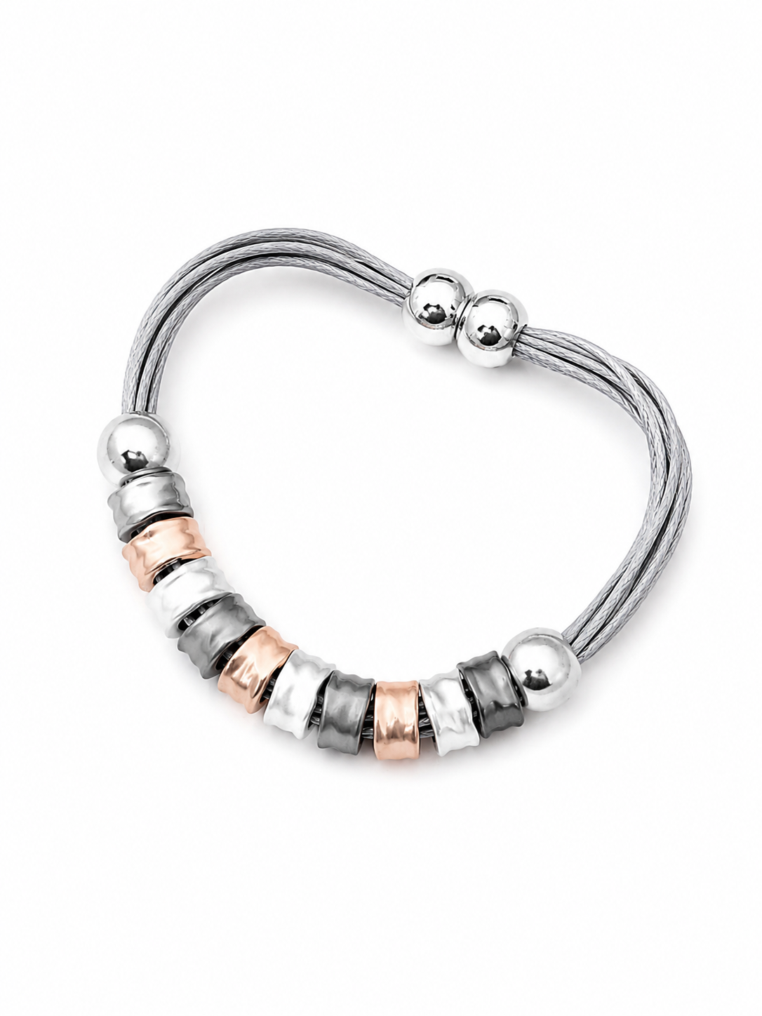 Multi Tone String Bracelet Bracelet King of Glitz Cord
