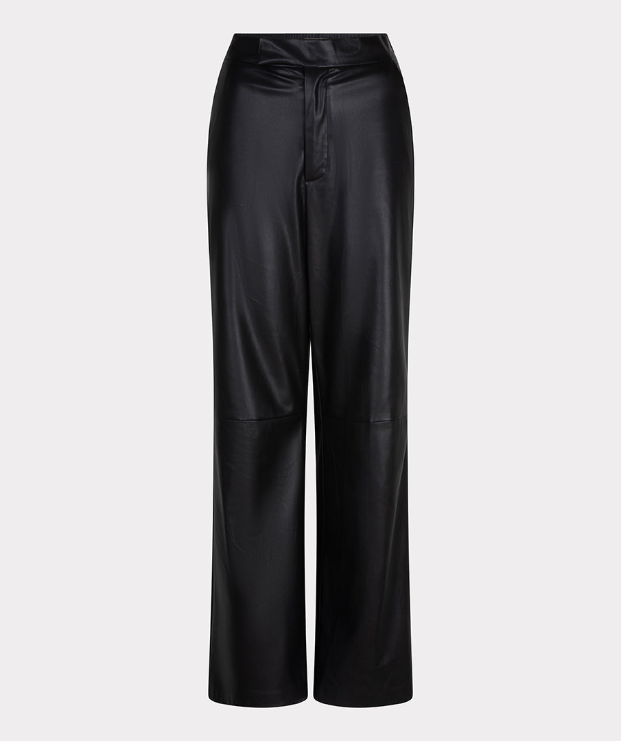 Vegan Leather Trousers by EsQualo Apparel EsQualo