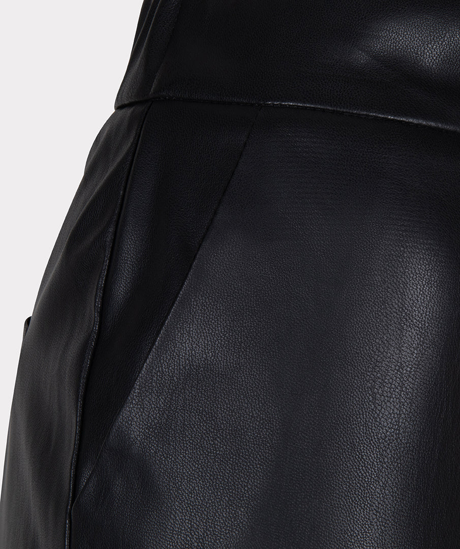 Vegan Leather Trousers by EsQualo Apparel EsQualo