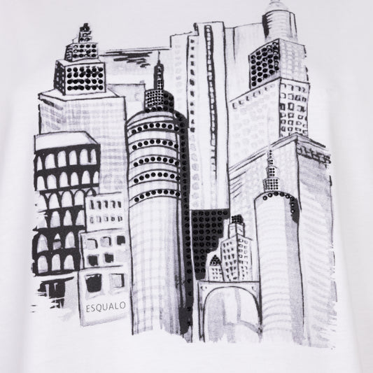 Skyline T-Shirt Tee Shirt EsQualo