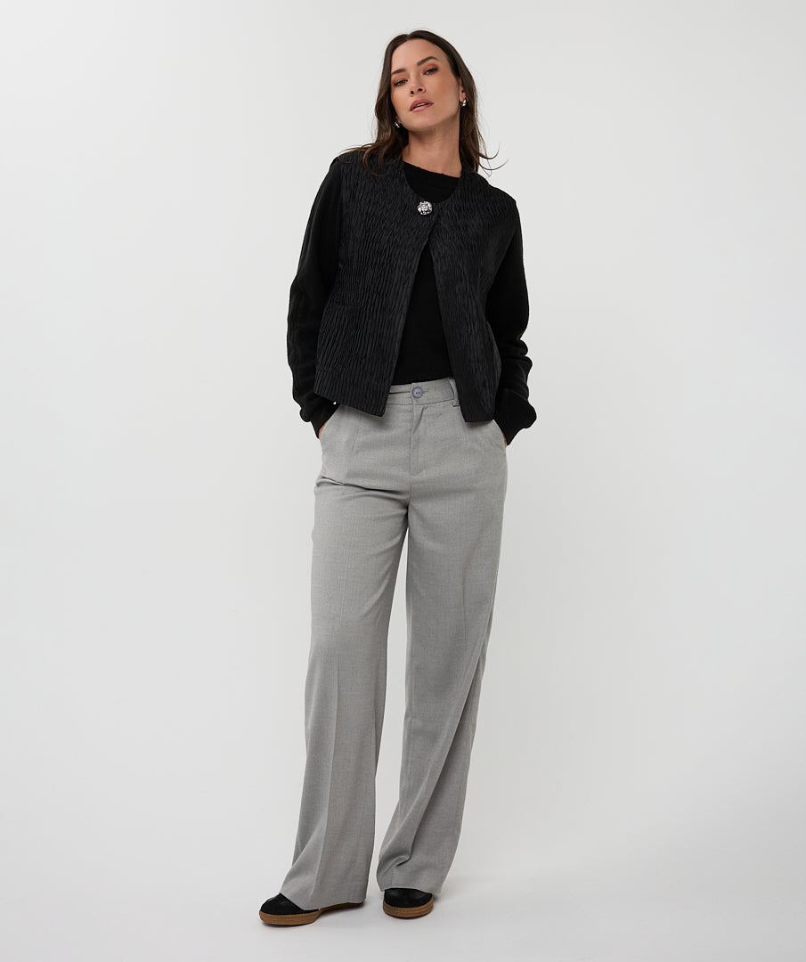 Crinkle Vest Vest EsQualo