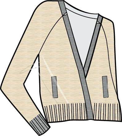 Snap Front Cardigan Cardigans HELLO NITE