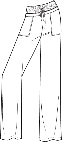 Straight Leg Pant by Hello Nite Casual Pant HELLO NITE