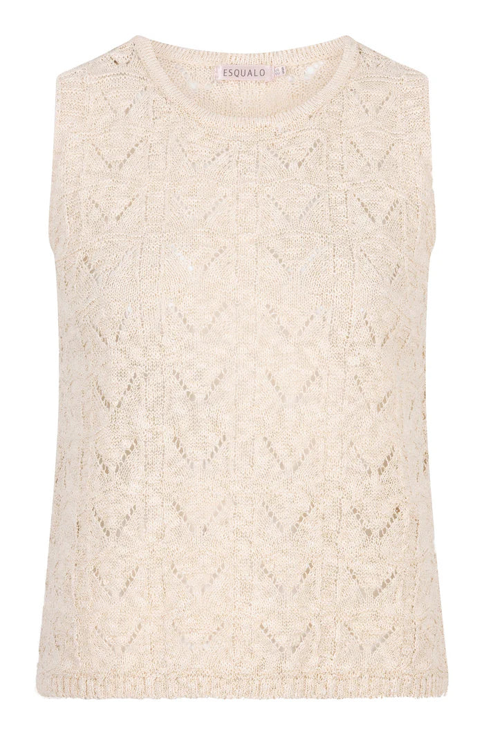 Tank by EsQualo Apparel EsQualo Light Sand