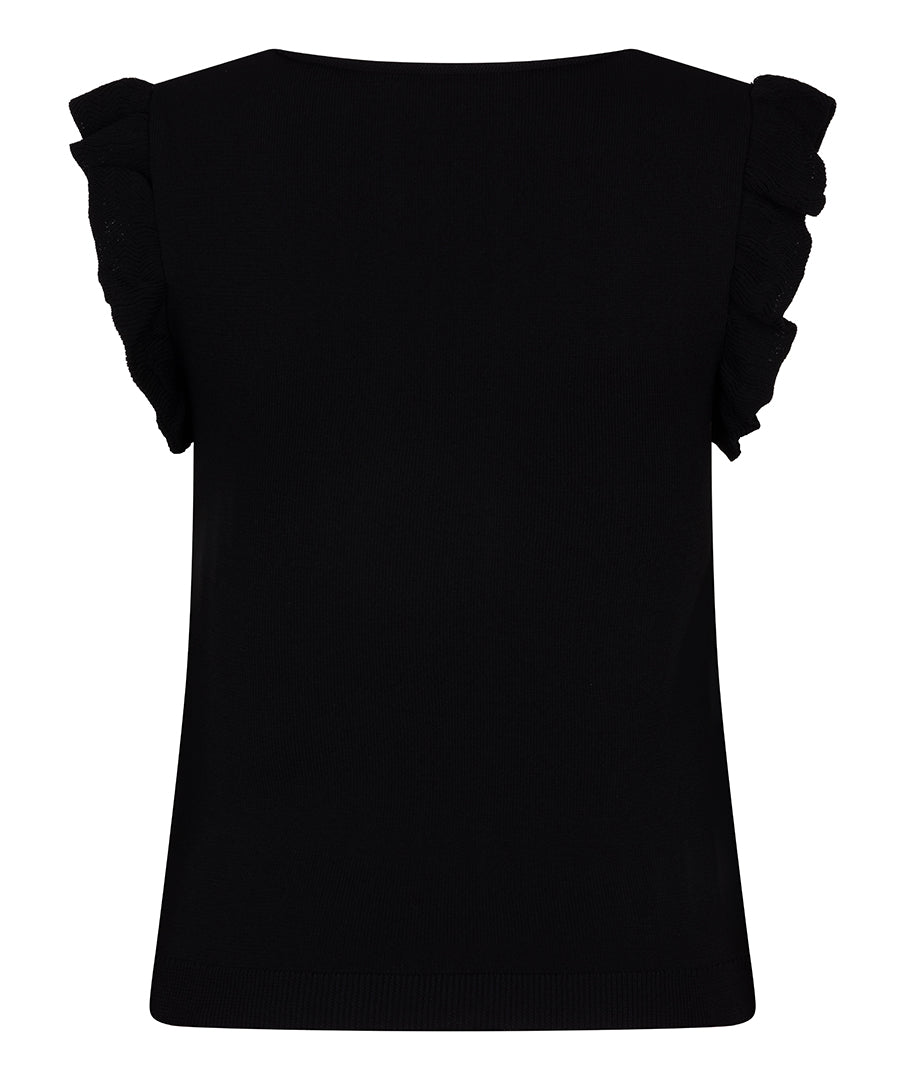 Ruffle Sleeve Shirt by EsQualo