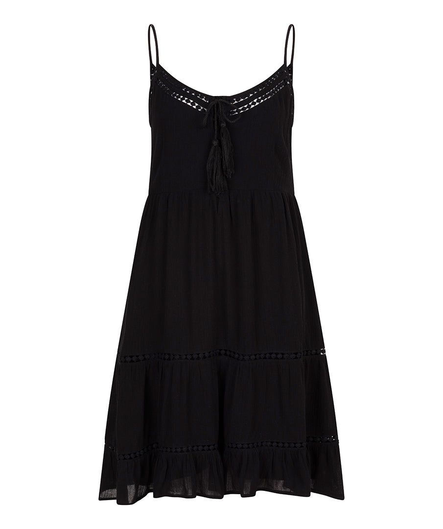 Crinkle Lace Tape Dress by EsQualo Dress EsQualo