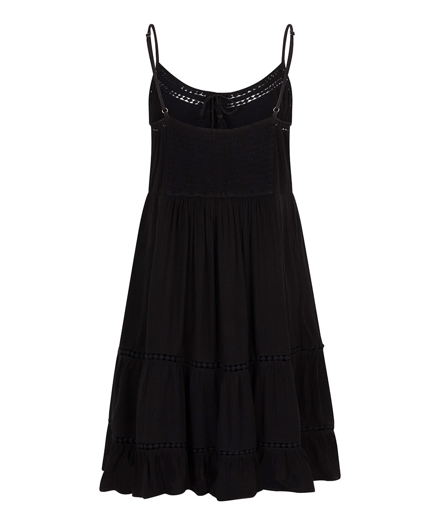 Crinkle Lace Tape Dress by EsQualo Dress EsQualo