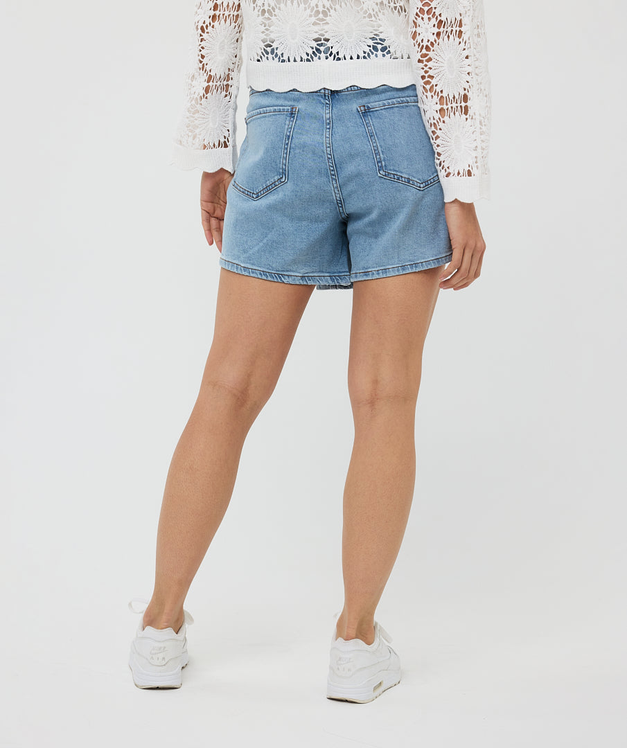 Denim Skort by EsQualo Shorts EsQualo