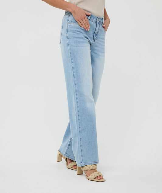 Wide Denim with Stretch by EsQualo Denims EsQualo