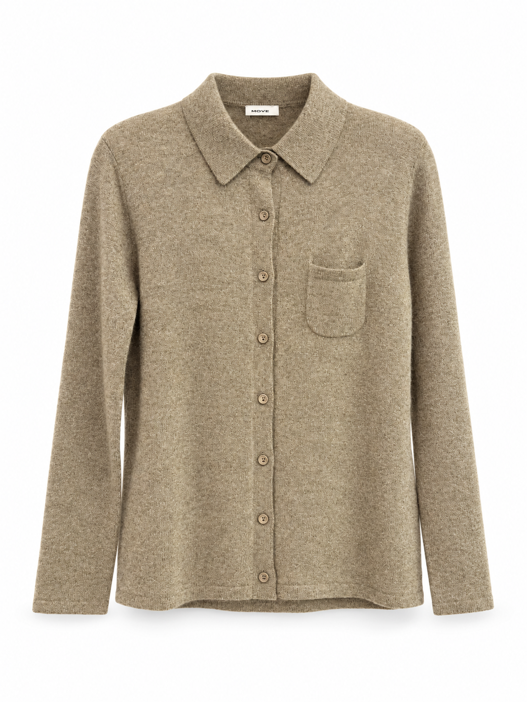 Palmer Button Front Cashmere by NotShy