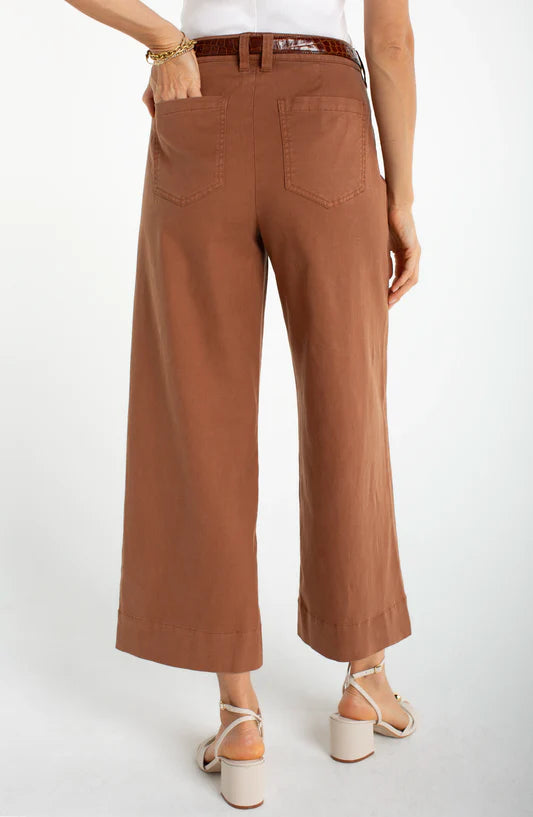 High Rise Wide Leg Crop by Liverpool Denims Liverpool