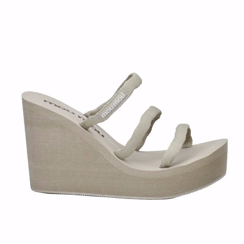 Wedge Sandal by Mou Mou Wedge Shoe mou mou sandals