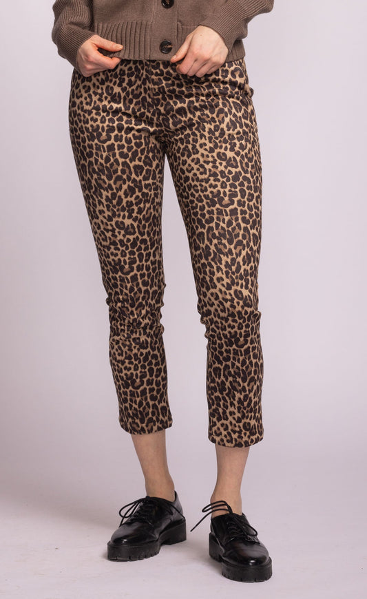 Slim Pant Leopard by Pink Martini Apparel Pink Martini