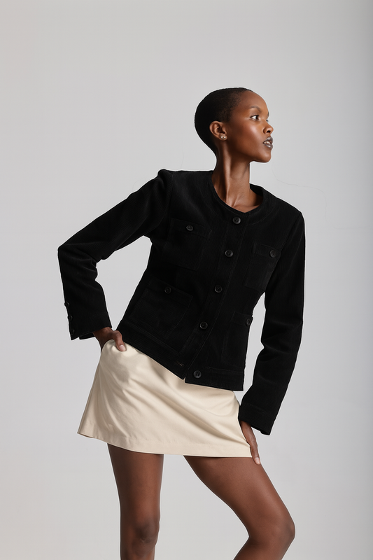 The Saskia Jacket by Lele de Baltzac Denim Jacket Lele de Baltzac