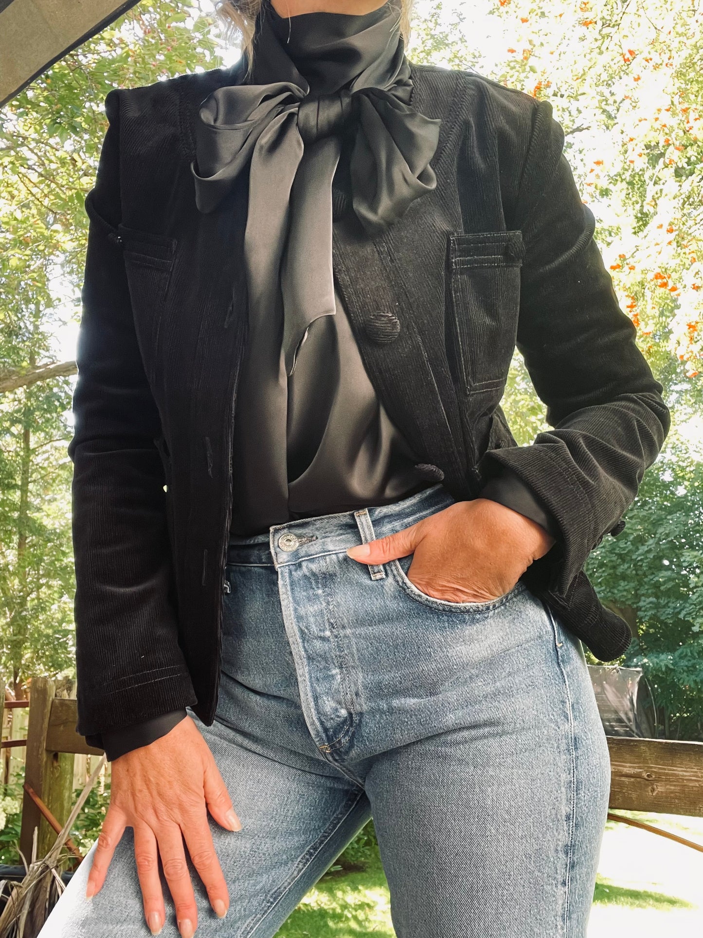 The Saskia Jacket by Lele de Baltzac Denim Jacket Lele de Baltzac