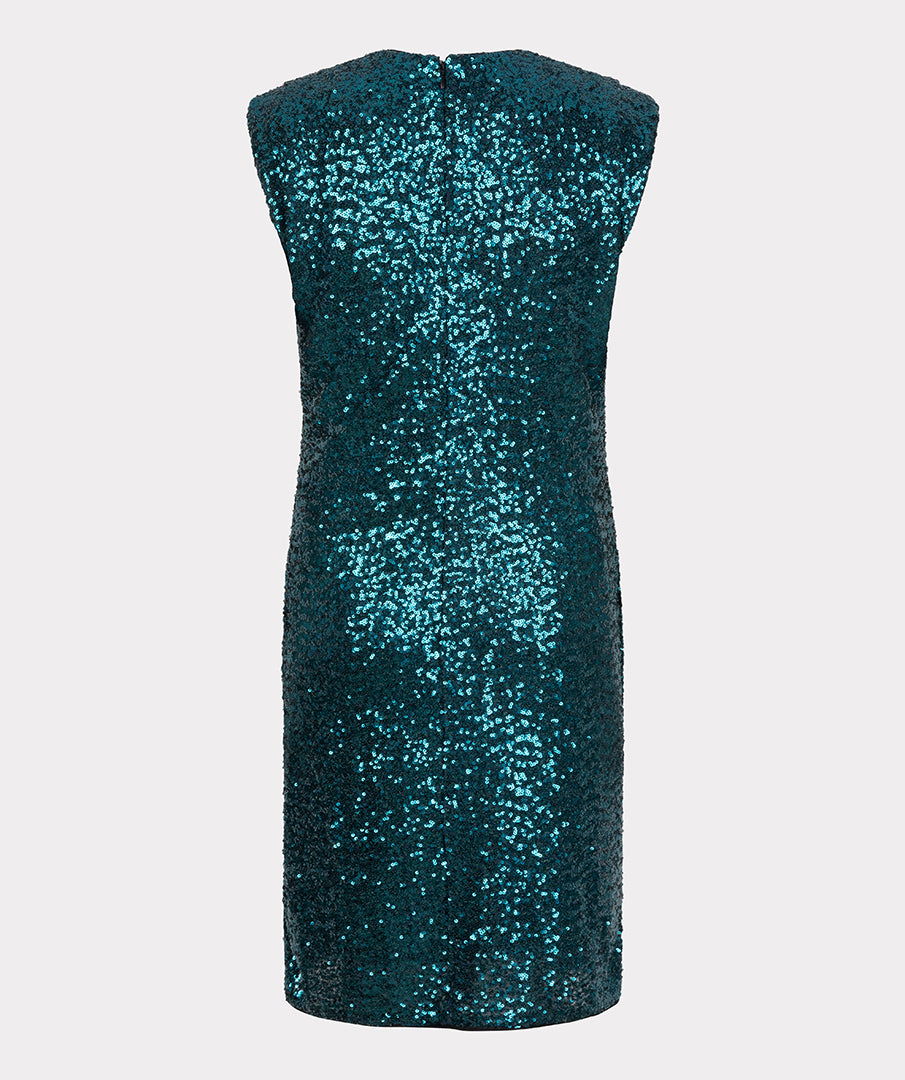 Sequin Sleeveless Dress by EsQualo Dress EsQualo