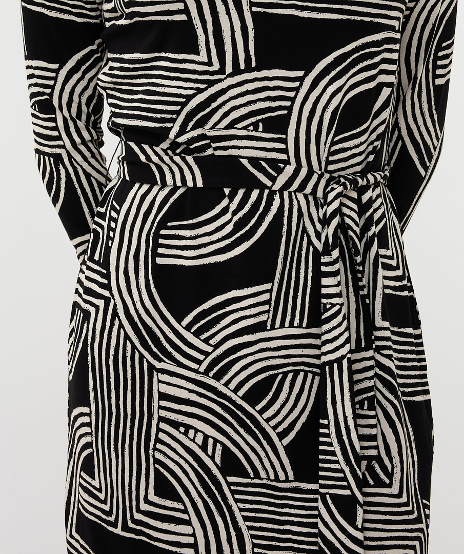 Long Sleeve Dress by EsQualo Dress EsQualo