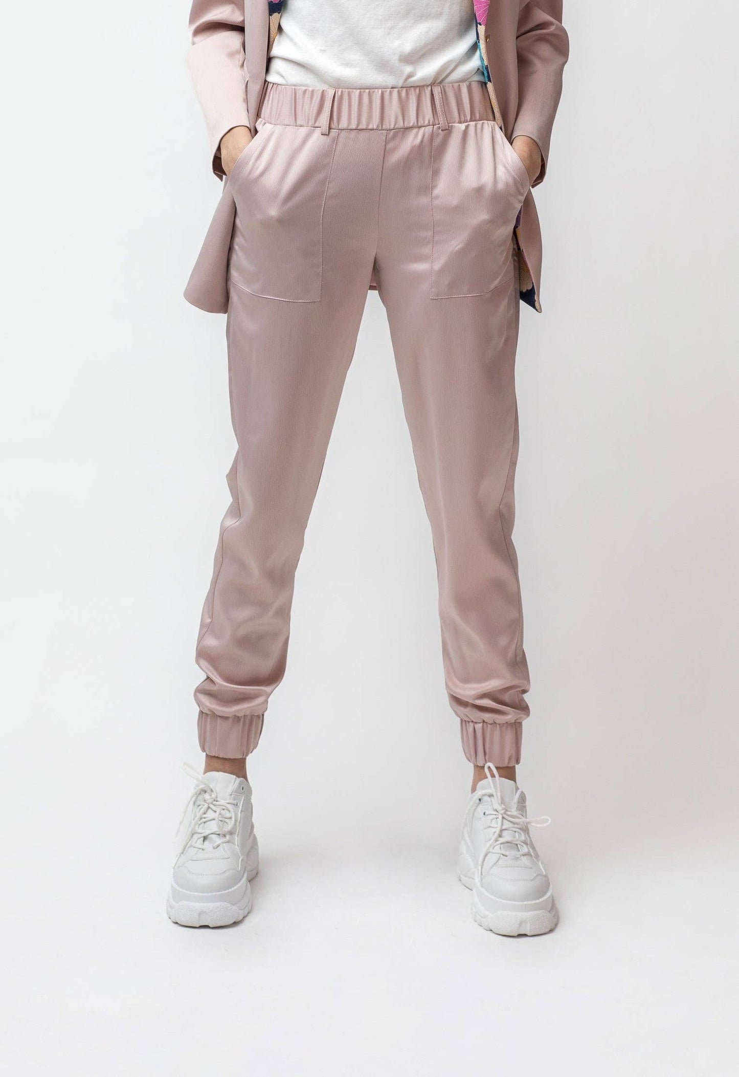Satin Joggers by Monarque Apparel MONARQUE