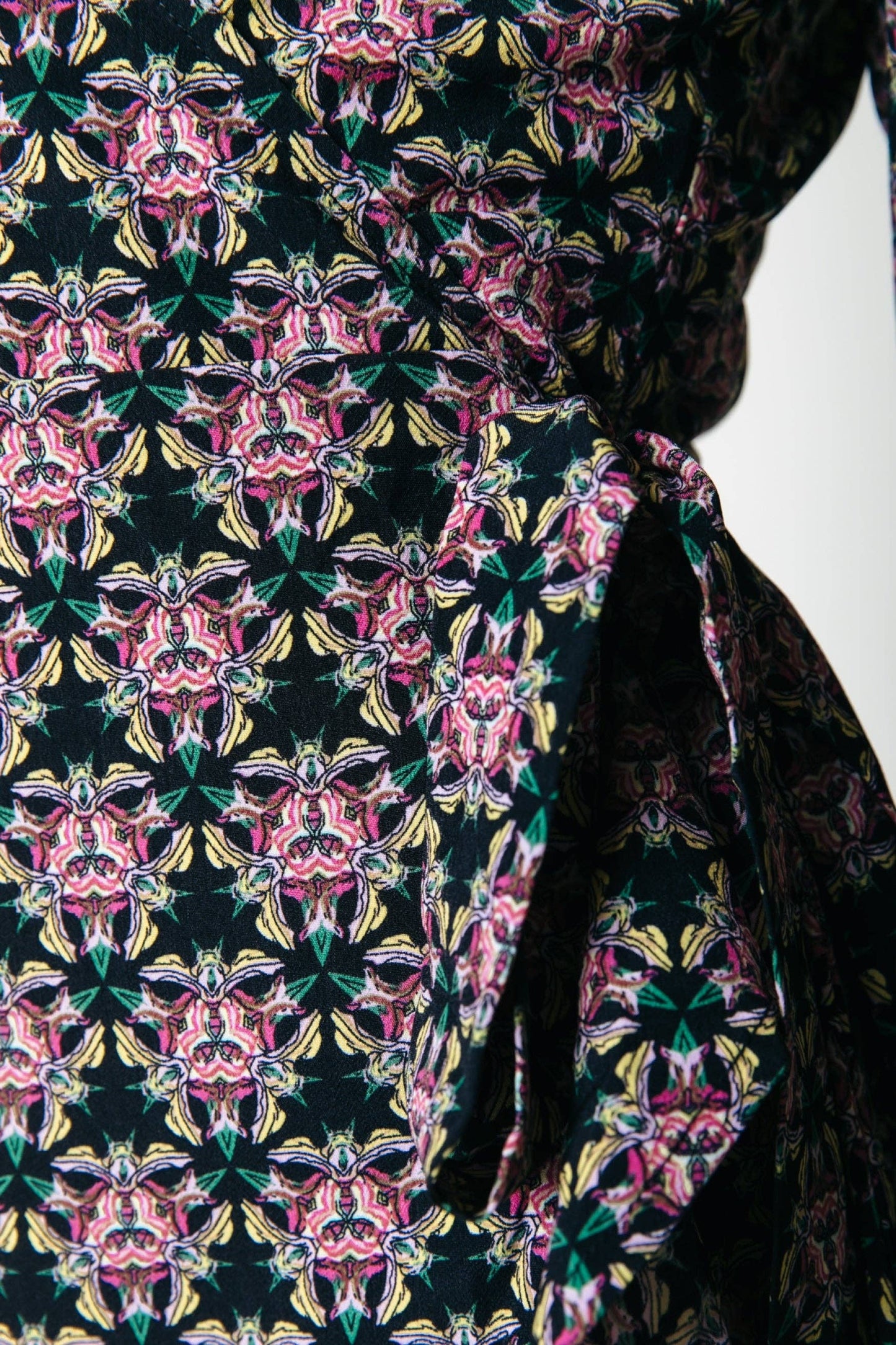 Telsi Wrap Dress L/S by Colourful Rebel Apparel Colourful Rebel