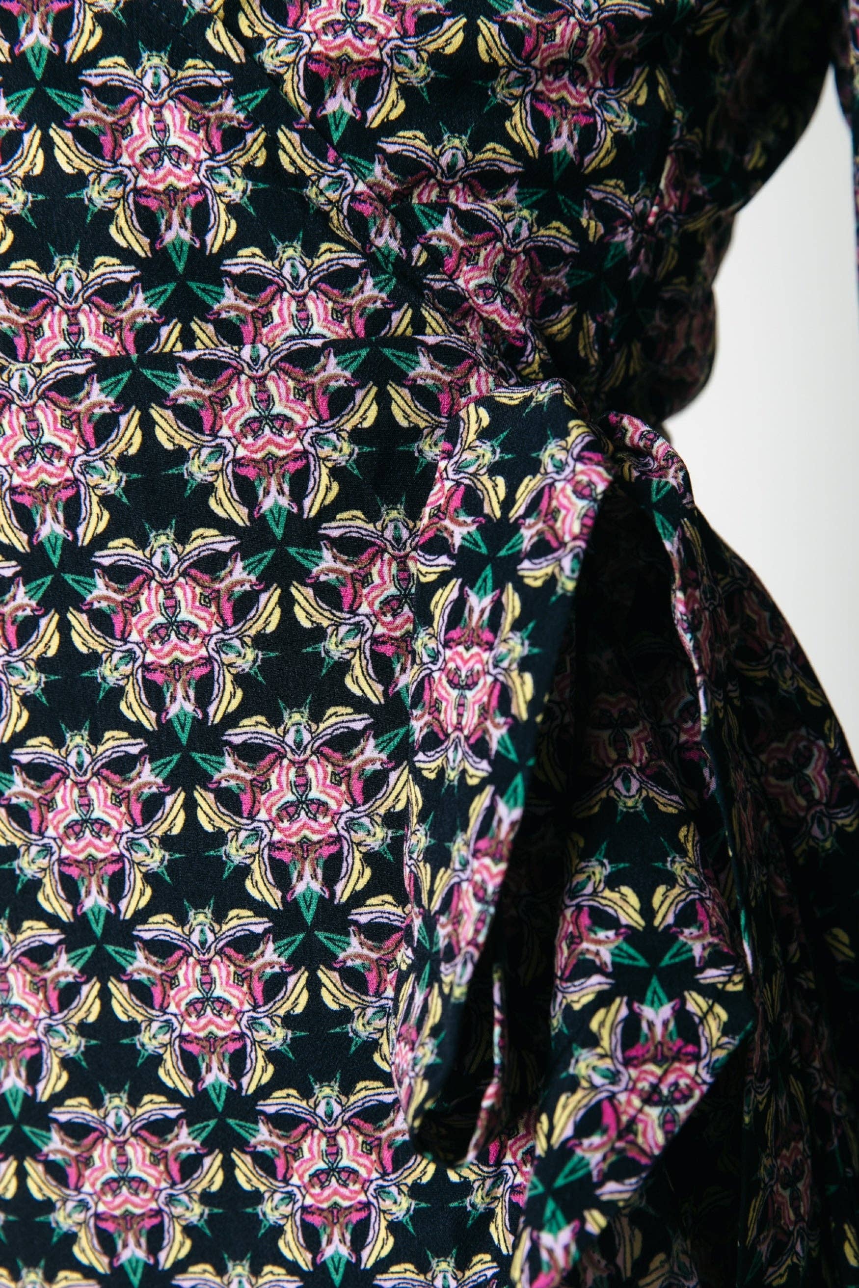 Telsi Wrap Dress L/S by Colourful Rebel Apparel Colourful Rebel