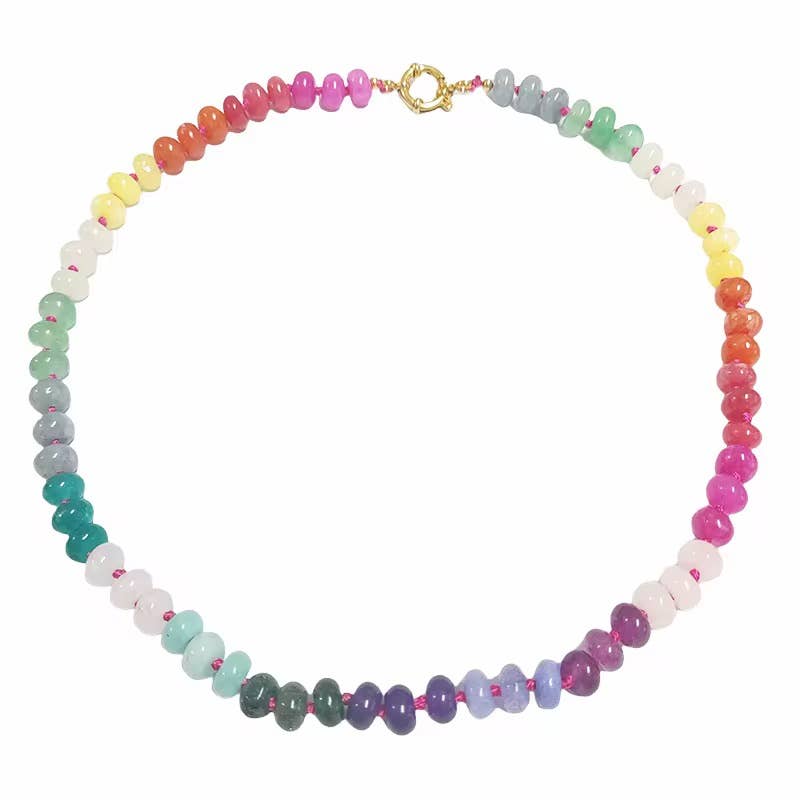 Beaded Necklace by Hoopla Jewelry HoopLa