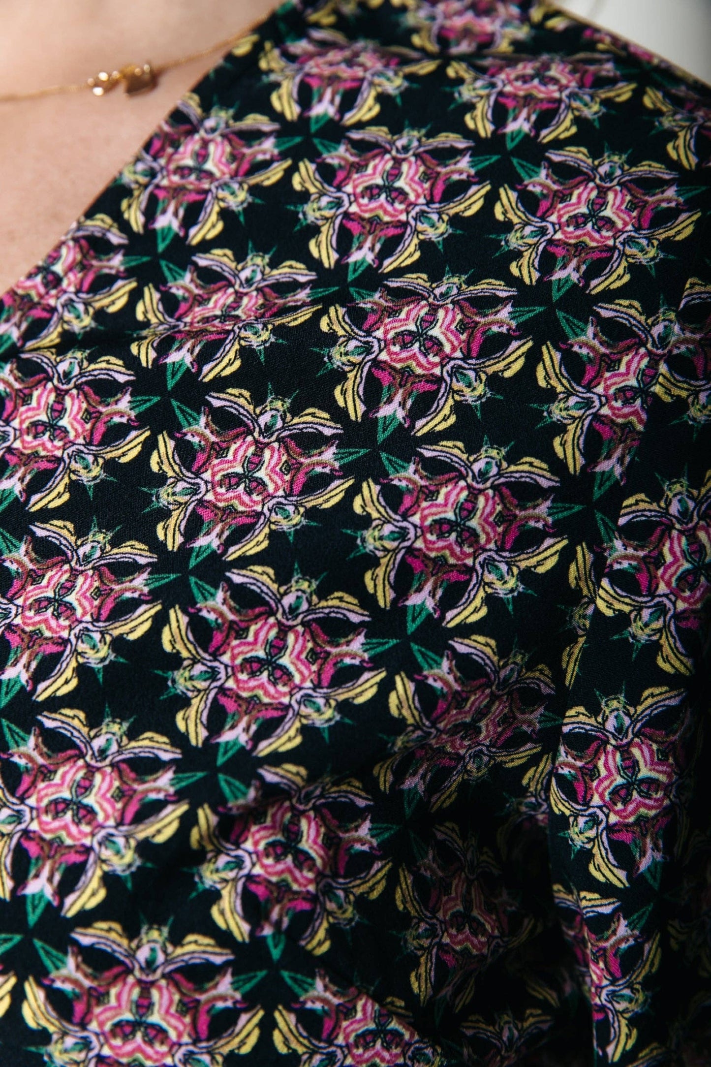 Telsi Wrap Dress L/S by Colourful Rebel Apparel Colourful Rebel