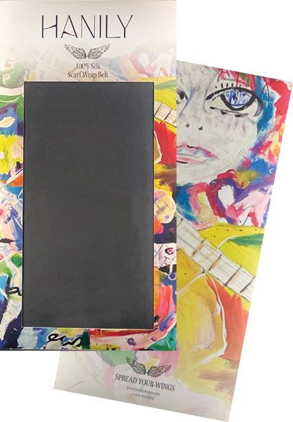 Hanily Design - Silk Wrap Belt Accessories Hanily Design