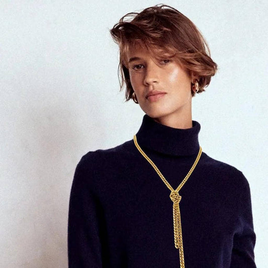 Mega PVD Chain Necklace by HoopLa Jewelry HoopLa