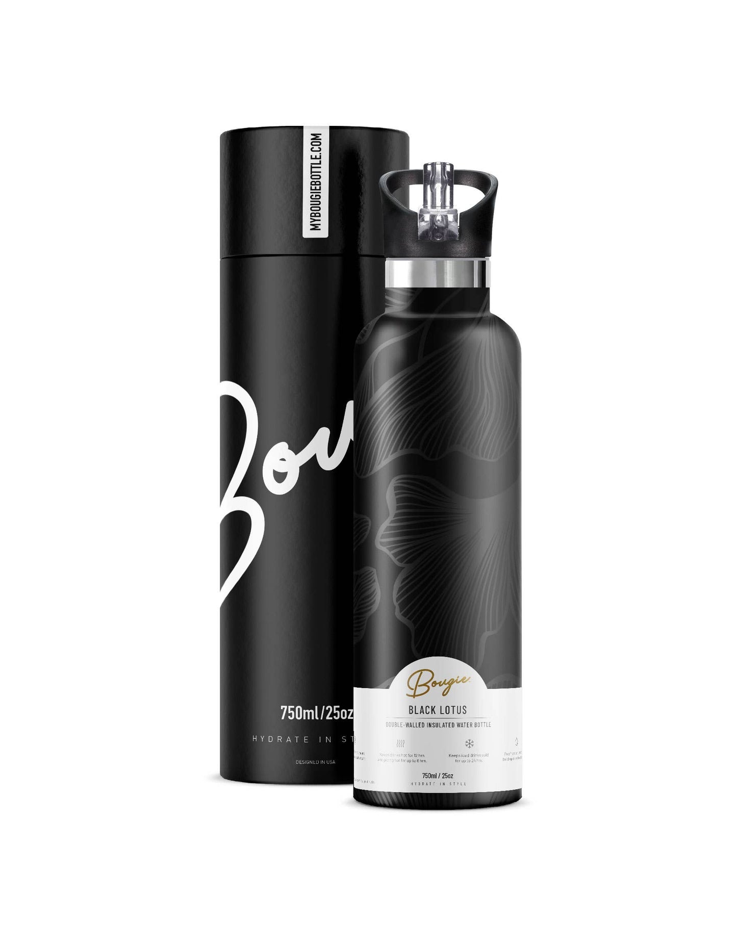 25oz Water Bottle by Bougie Bottle Mugs & Drinkware My Bougie Bottle