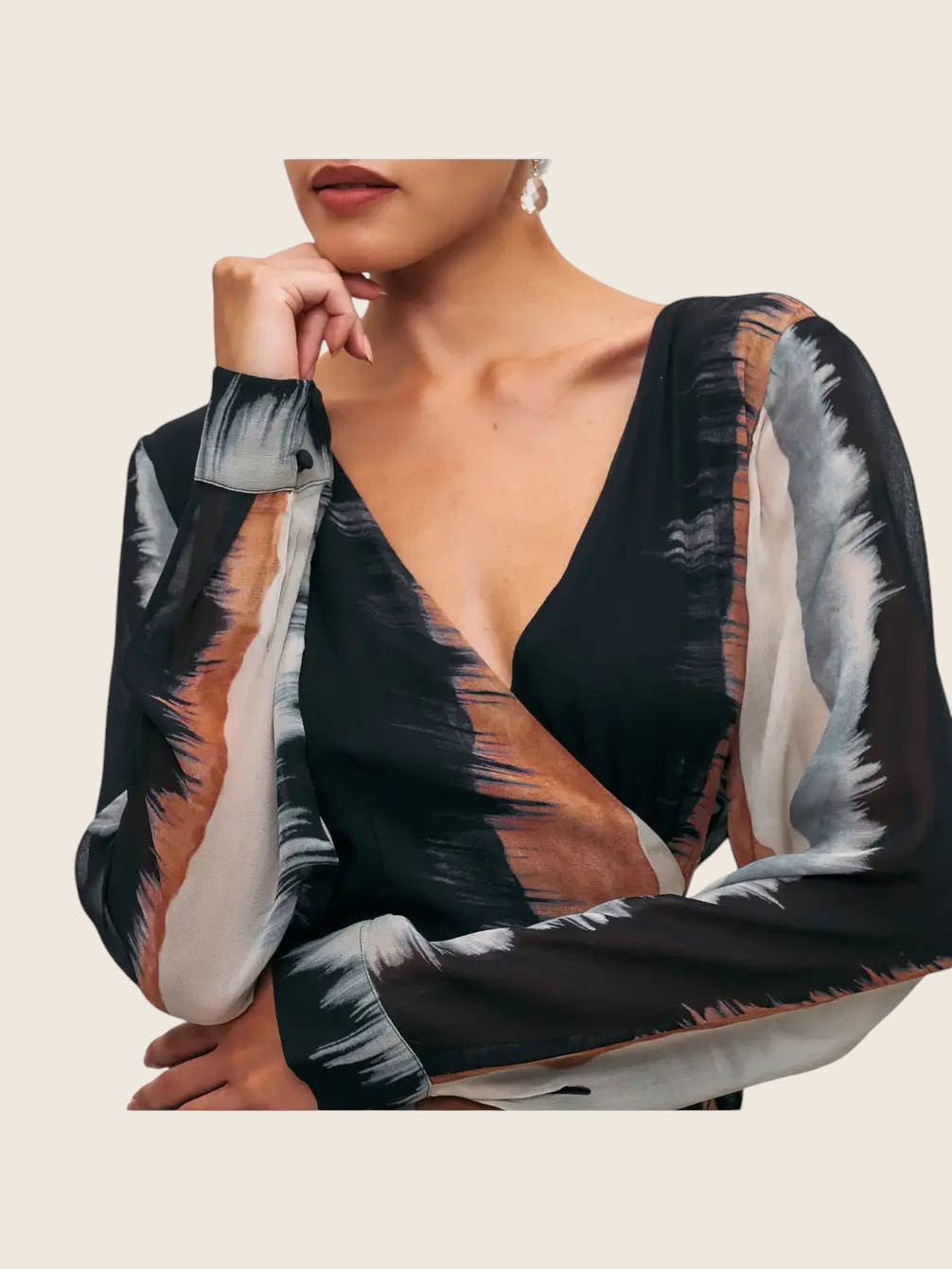 Wrap Dress by Ollari Apparel Ollari