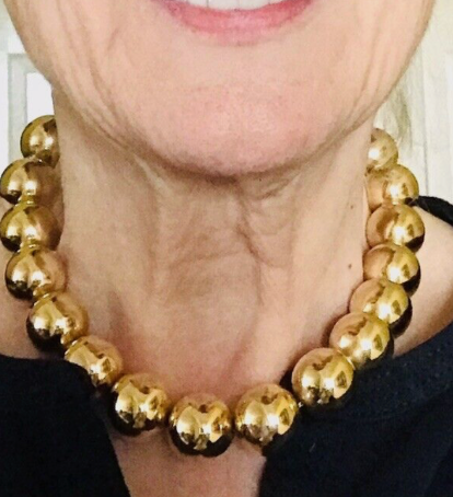 Ball Bead Necklace by Hoopla Style Necklace HoopLa Style