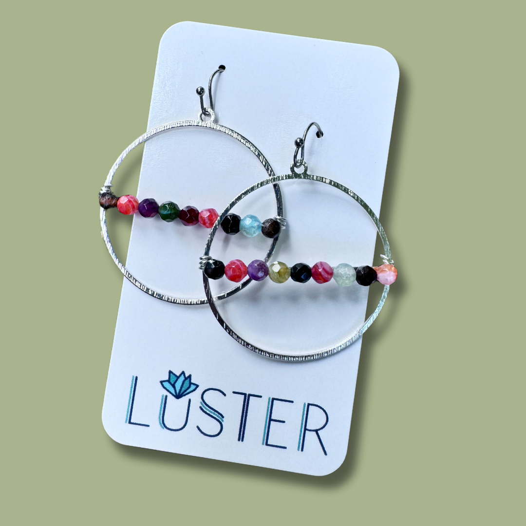 Colorful Earrings Accessories LUSTER