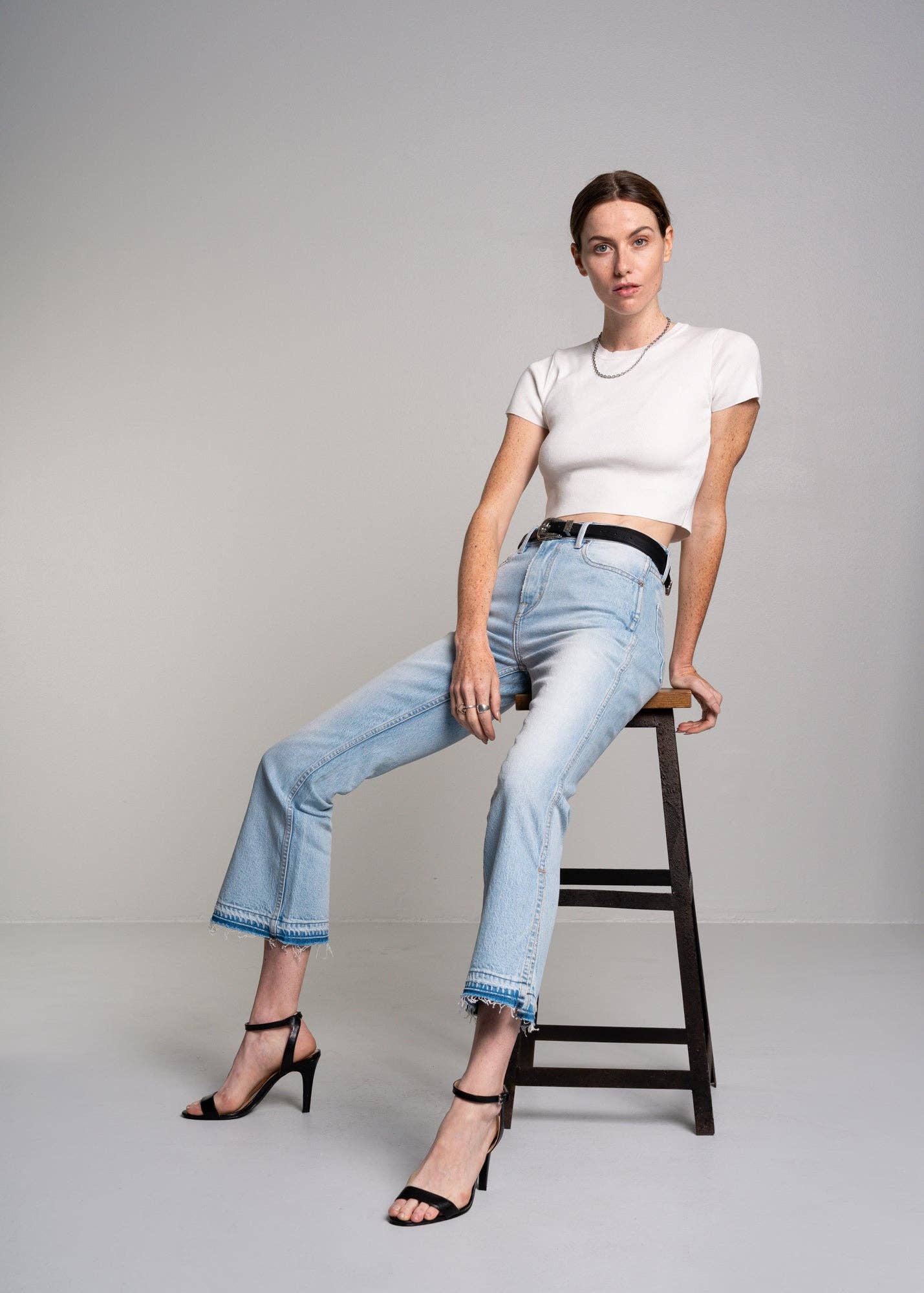 Mid Rise Kick Flare by Noend Denim Denims Noend Denim