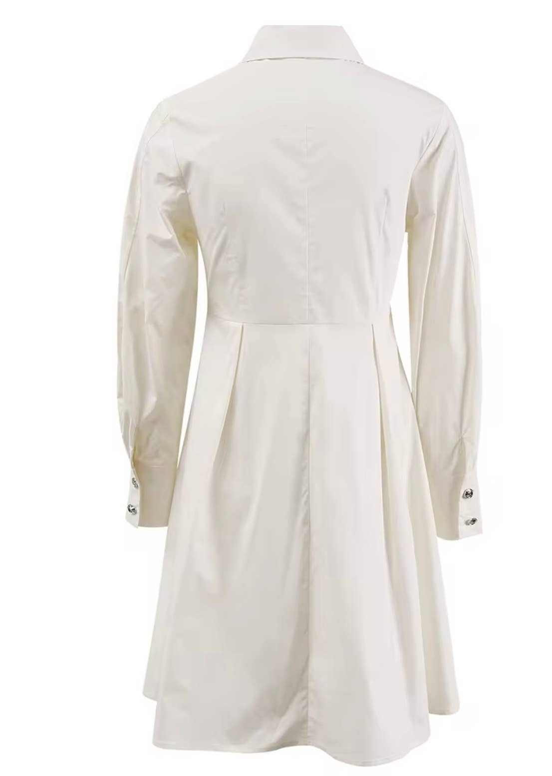 Fitted Shirtdress by Luxe & Leather Madonna Apparel Luxe & Leather by Madonna & Co