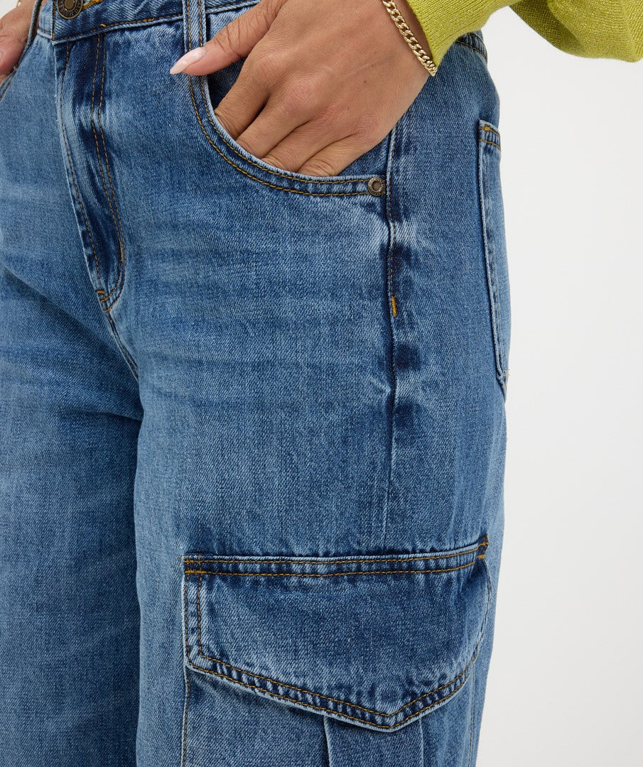 Cargo Jeans by EsQualo Apparel EsQualo