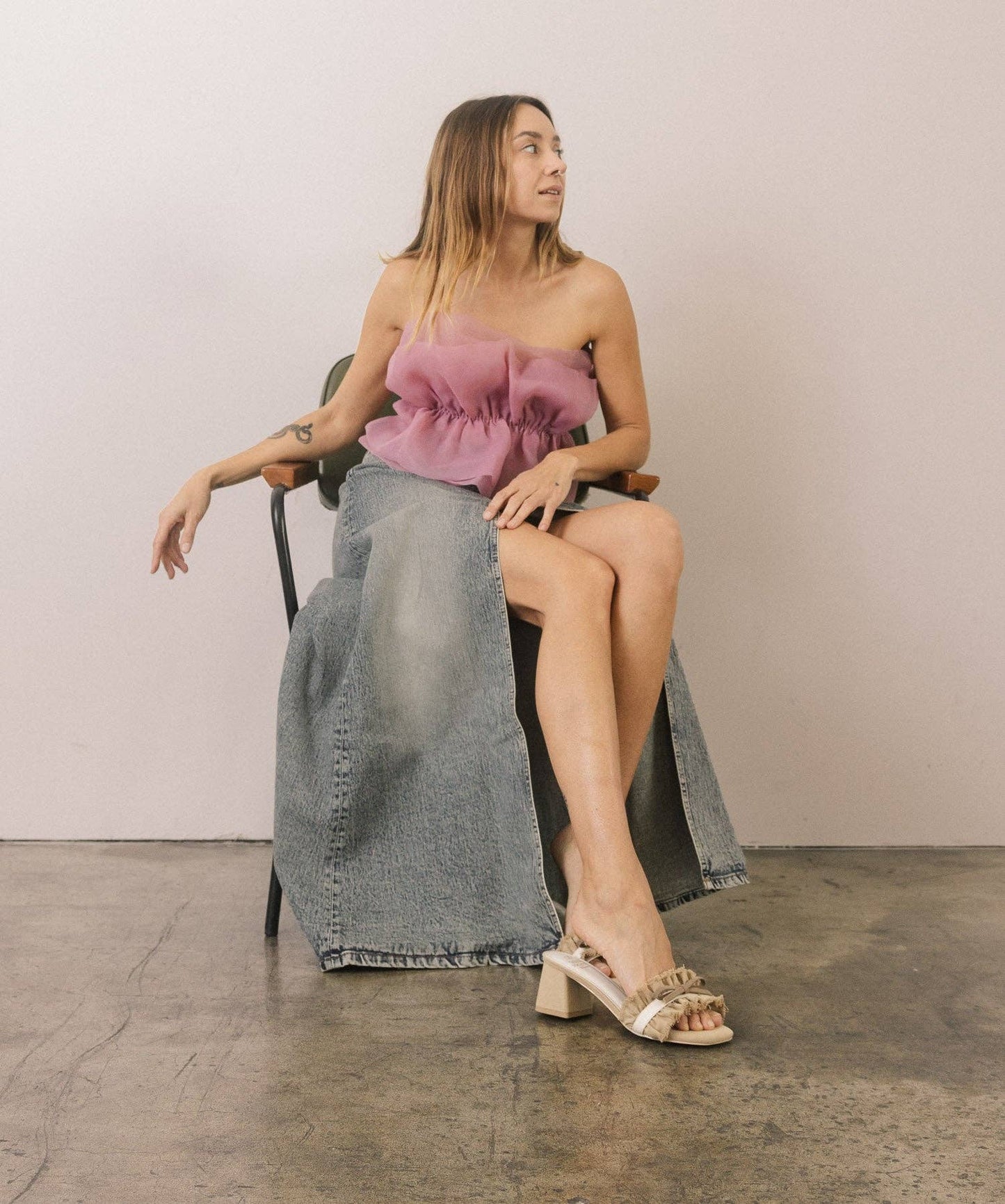 Low Heel Sandal by Oasis Society Shoe Oasis Society