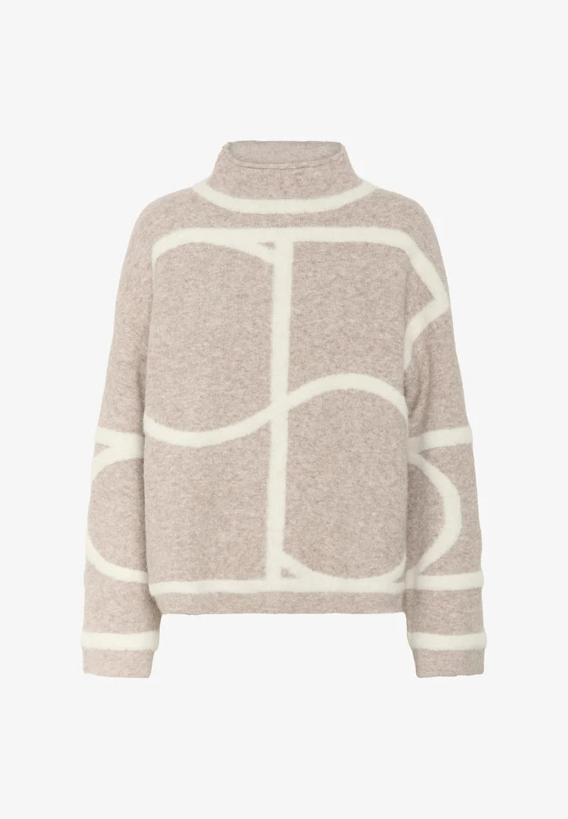 Sorea Mono Pullover by Soaked in Luxury Sweater Soaked In Luxury