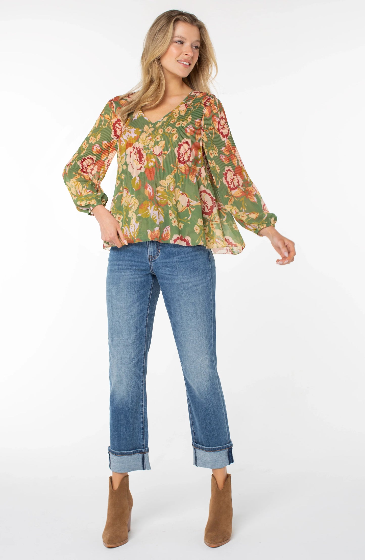 Floral Blouse by Liverpool Tops Liverpool