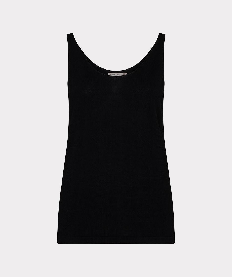 Tank by Esqualo Tops EsQualo Black