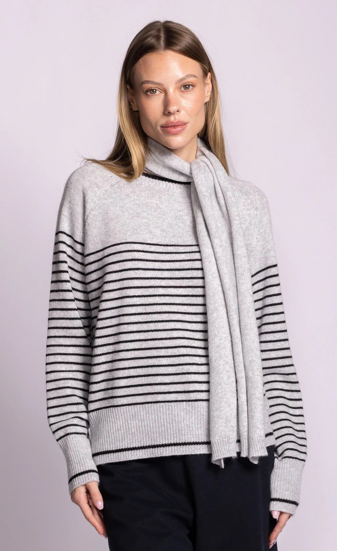 Maddy Sweater & Scarf by Pink Martini