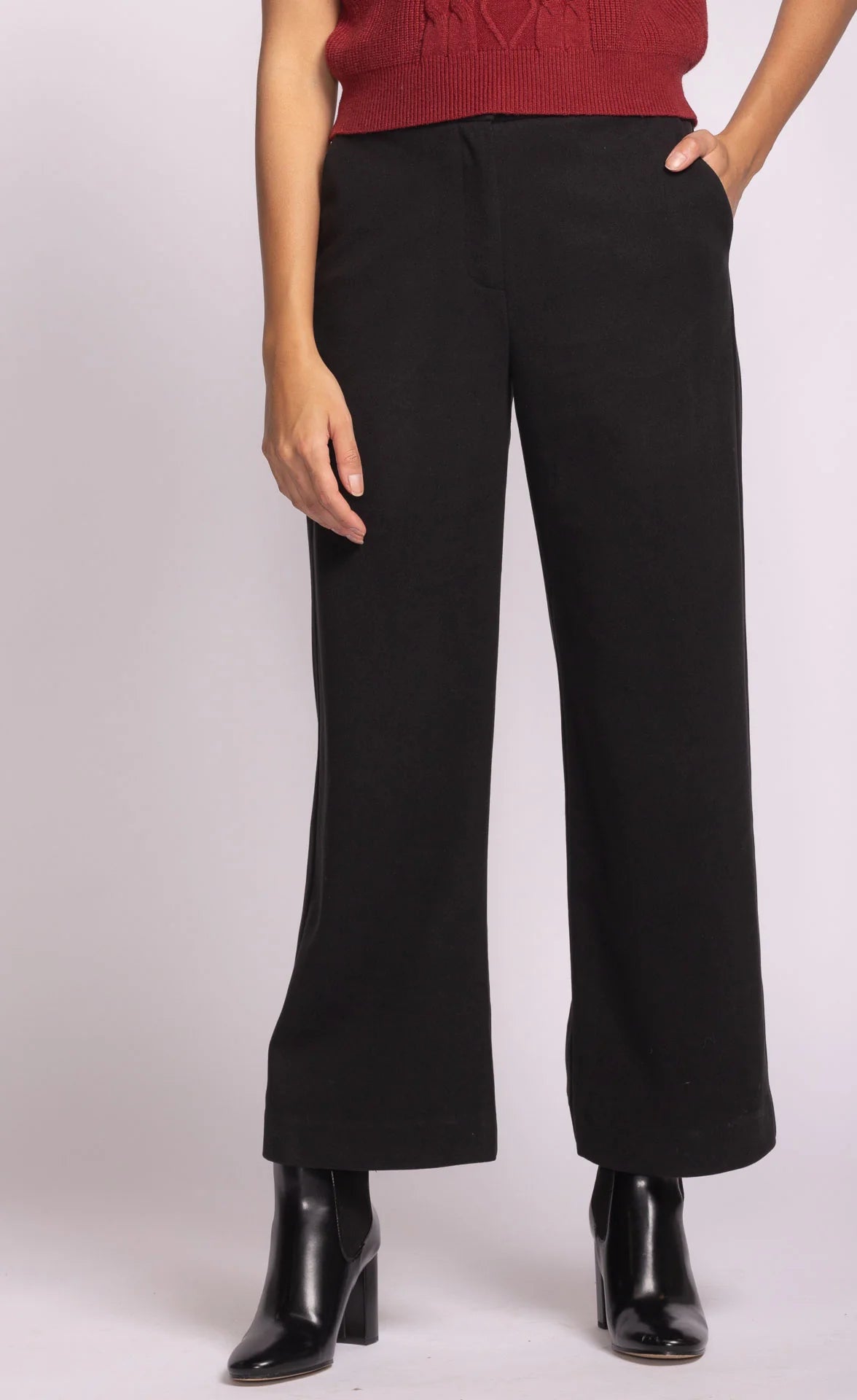 Straight Leg Pant by Pink Martini Maison Khloe