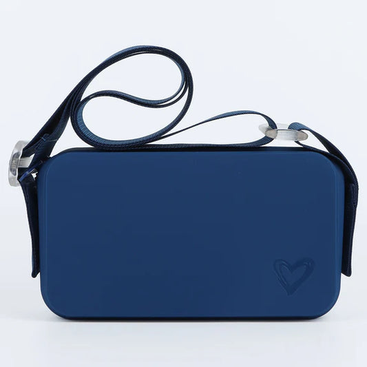 Keswick Silicone Crossbody by preneLOVE Accessories preneLOVE Blue