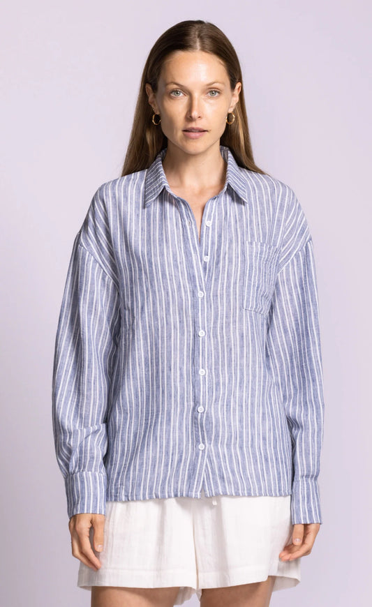 Nikki Top by Pink Martini Apparel Pink Martini Blue