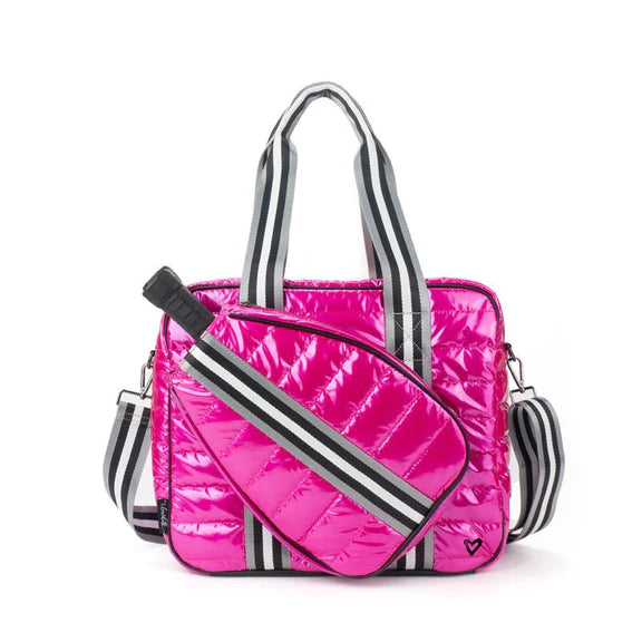 Pickleball Puffer by preneLOVE Handbag preneLOVE Pink