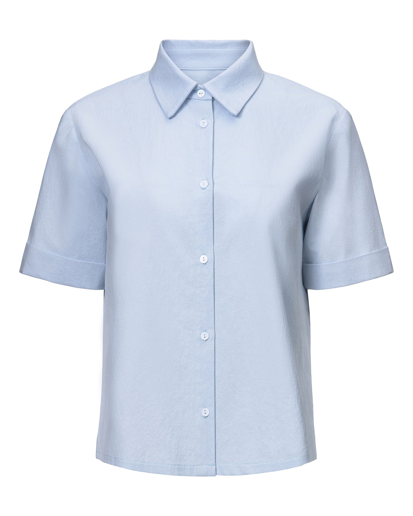 Short Sleeve Top by Hilary MacMillan Blouse Hilary MacMillan Blue